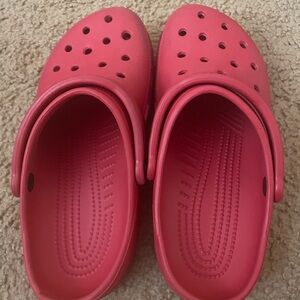 Unisex Red Crocs